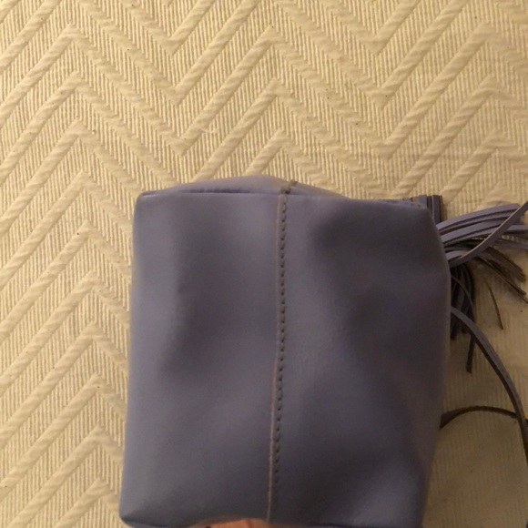 Periwinkle blue jcrew drawstring crossbody bag - Picture 4 of 4